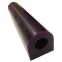 Purple wax flat-sided tube T-200