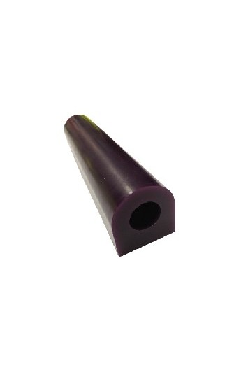 Purple wax flat-sided tube T-200