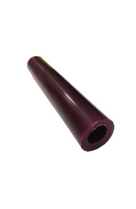 Purple wax round tube T-1062
