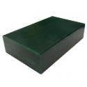 Green wax block for modeling