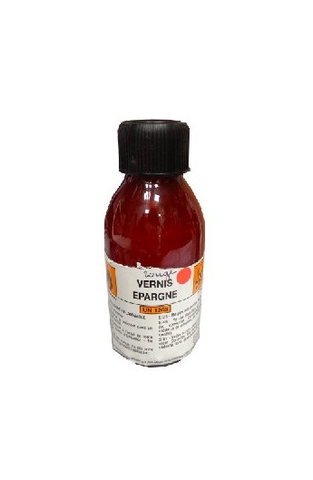 Vernis épargne rouge 