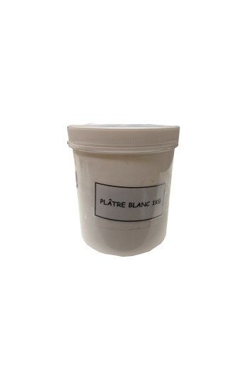 Plâtre blanc 1kg