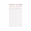 Ziplock bag 4x6cm without label block for marker use, spool of 100