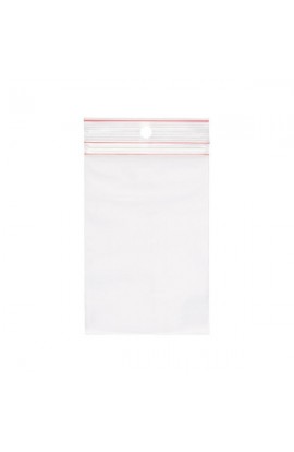 Ziplock bag 10x15cm without label block for marker use