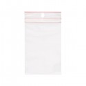 Ziplock bag 12x18cm without label block for marker use