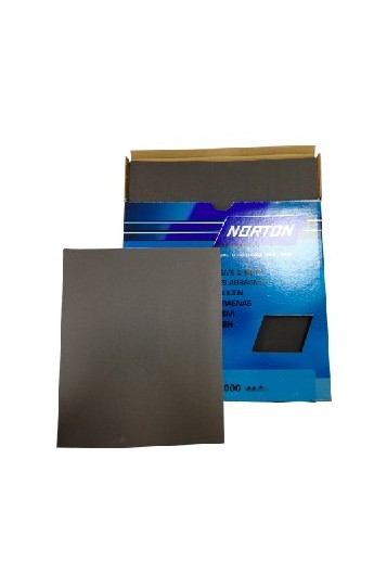 Abrasif papier Norton, feuille, grain 2000