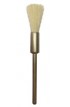Pinceau poils de chèvre blanc 13mm
