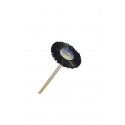 Black silk brush 19mm