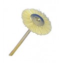 White silk brush 19mm