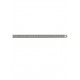 Steel ruler inox 20cm, double-sided