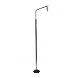 Telescopic hanger with round base