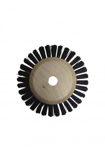Brosse circulaire 1 rang, 50mm, soie noire
