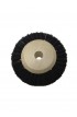 Brosse circulaire 3 rangs, 60mm, soie noire