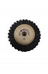 Brosse circulaire, 5 rangs, 60mm, soie noire