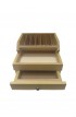 Wooden rack for pliers with drawer 