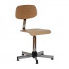 Wooden chair, adjustable height