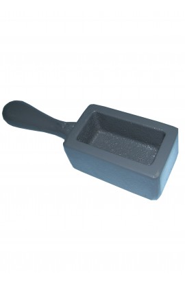 Strip ingot mould with handle for 1kg