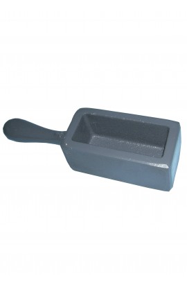 Strip ingot mould with handle for 1.850kgs