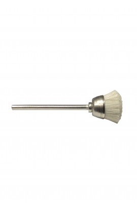 White goat cutting brush 4mm