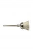 White goat cutting brush 6mm﻿﻿, mounted