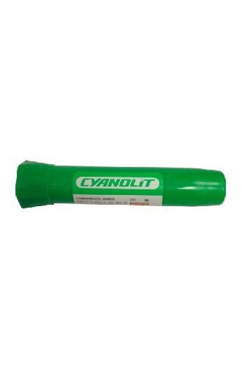 Colle CYANOLIT verte tube 2grs