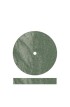 Rubber green wheel polisher 22mm, grit medium