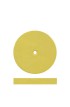 Meulette jaune silicone 22mm, grain ultra-fin