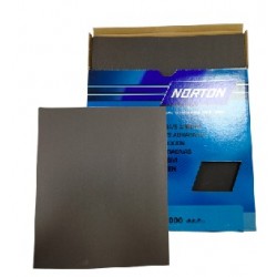 Abrasif papier Norton, feuille, grain 1500