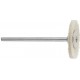 White goat brush 22mm