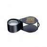 Loupe triplet 10x, 18mm, monture noire