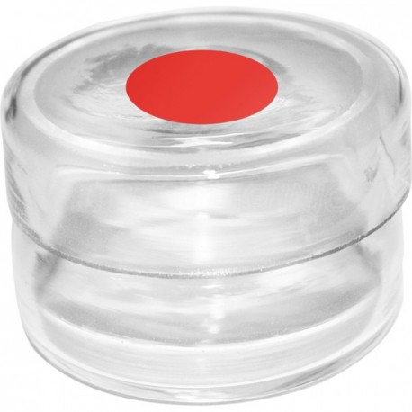 Electrolyte jar red base