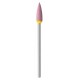 Pointe bicolore diamantée rose EVE 4mm
