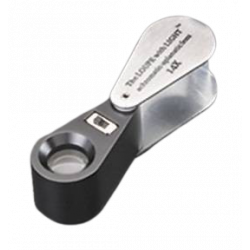 Caoutchouc setting magnifier 10x, 18mm