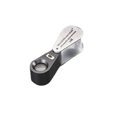 Caoutchouc setting magnifier 10x, 18mm