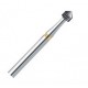 Fraise cyl carbure 413AU 0.8mm pce