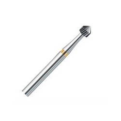 Fraise cyl carbure 413AU 0.8mm pce