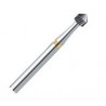 Fraise cylindrique en carbure 413AU 1.20mm, la boîte de 2 pcs.