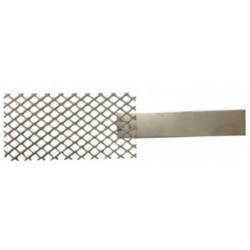 Anode en titane platine