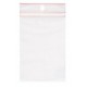 Ziplock bag 4x6cm without label block for marker use, spool of 100