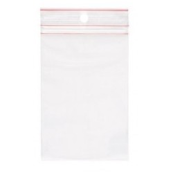 Ziplock bag 4x6cm without label block for marker use, spool of 100