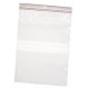 Sachet plastique 4x6cm avec bande d'écriture