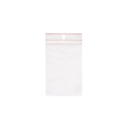 Ziplock bag 8x12cm without label block for marker use