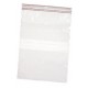 Ziplock bag 8x12cm with label block for marker use
