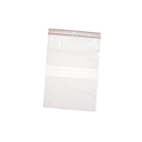 Ziplock bag 8x12cm with label block for marker use