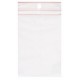 Ziplock bag 10x15cm without label block for marker use