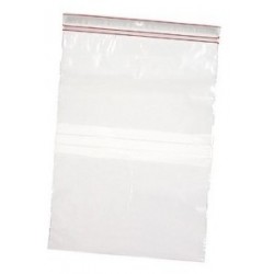 Ziplock bag 10x15cm with label block for marker use