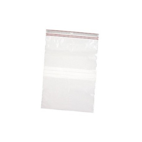 Ziplock bag 10x15cm with label block for marker use