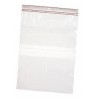 Ziplock bag 10x15cm with label block for marker use