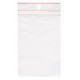 Ziplock bag 12x18cm without label block for marker use
