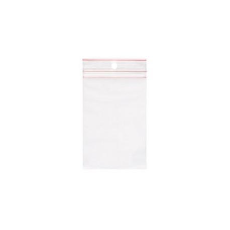 Ziplock bag 12x18cm without label block for marker use